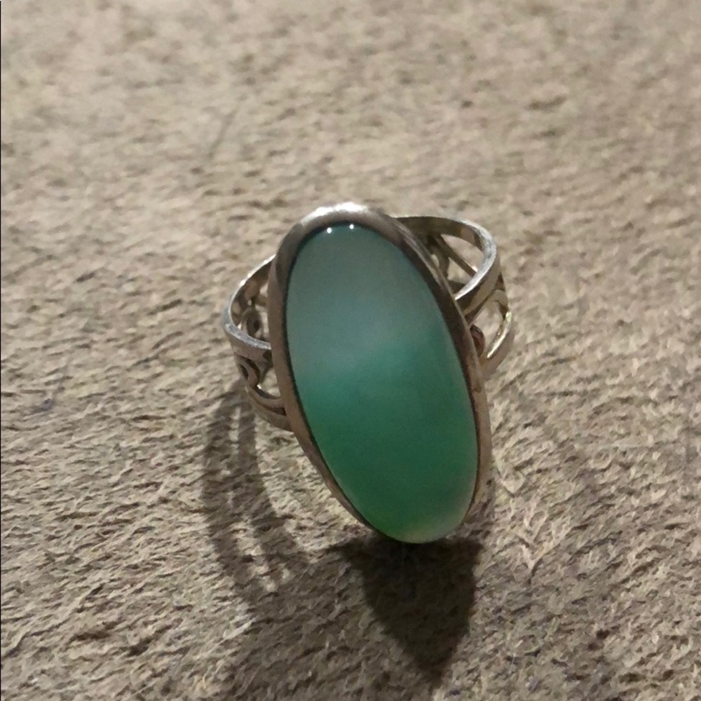 Real crystal ring spiritual